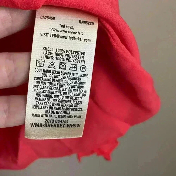 Blouse Top Ted Baker Sherbey - Picture 7 of 14